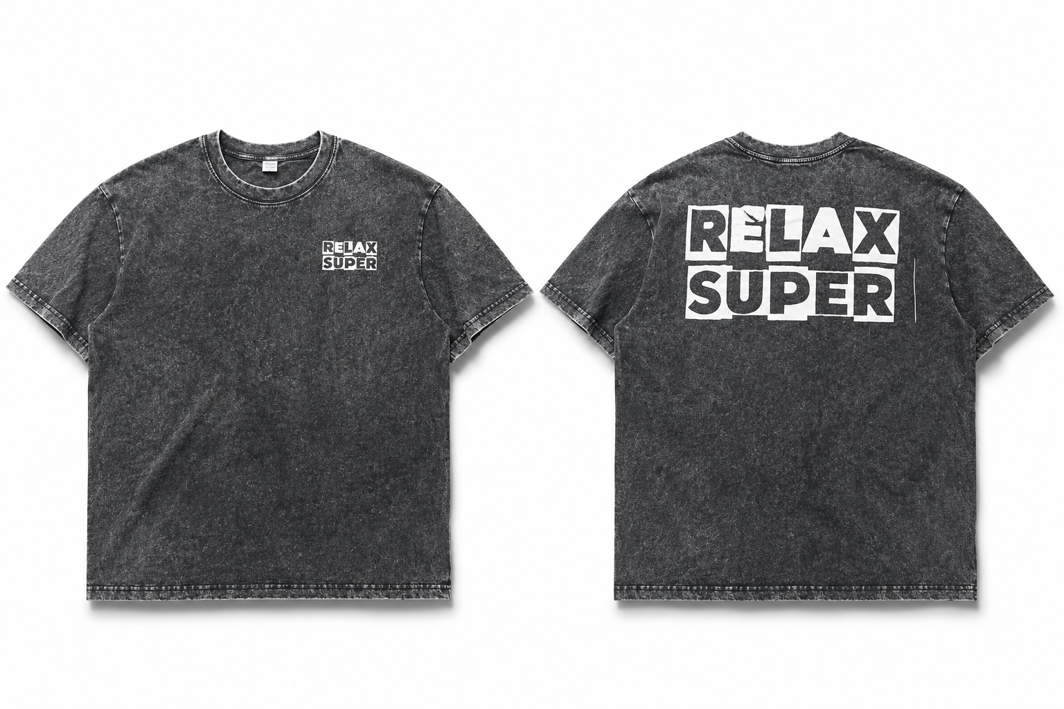 RELAX SUPER Vintage Wash Tee